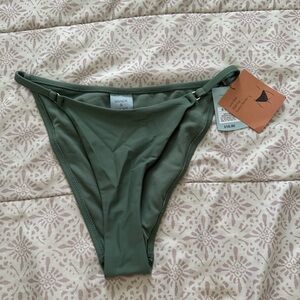 Shade & Shore Olive Bikini Bottom